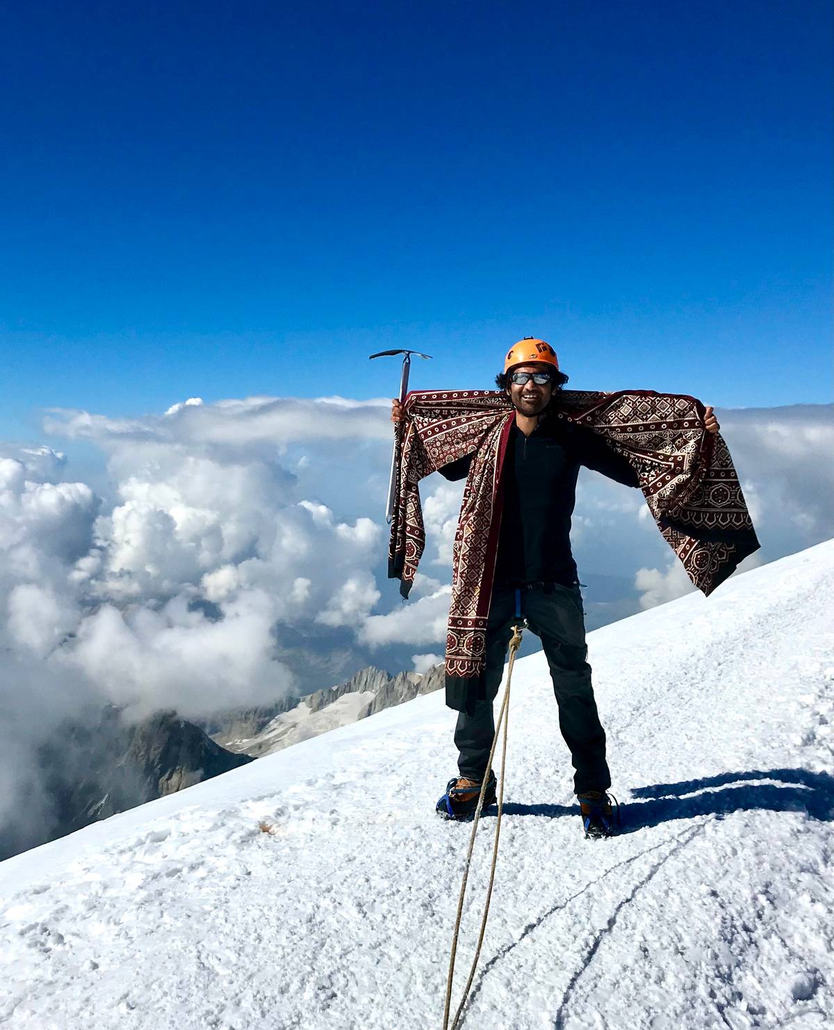 Me on the summit of Mont Blanc